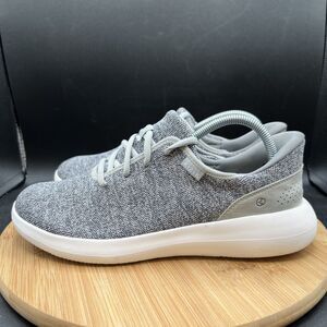 Kizik Mens Size 9 Madrid Eco Knit Gray Casual Hands Free Athletic Shoes Sneakers